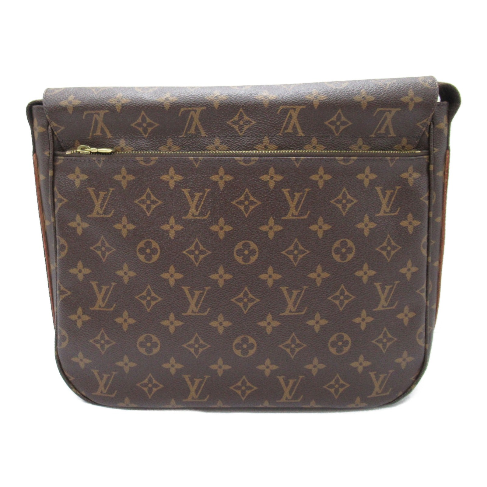 Louis Vuitton Messenger MM Bubble Shoulder Bag Messenger Bag PVC Coated Canvas Monogram Men Black M97038