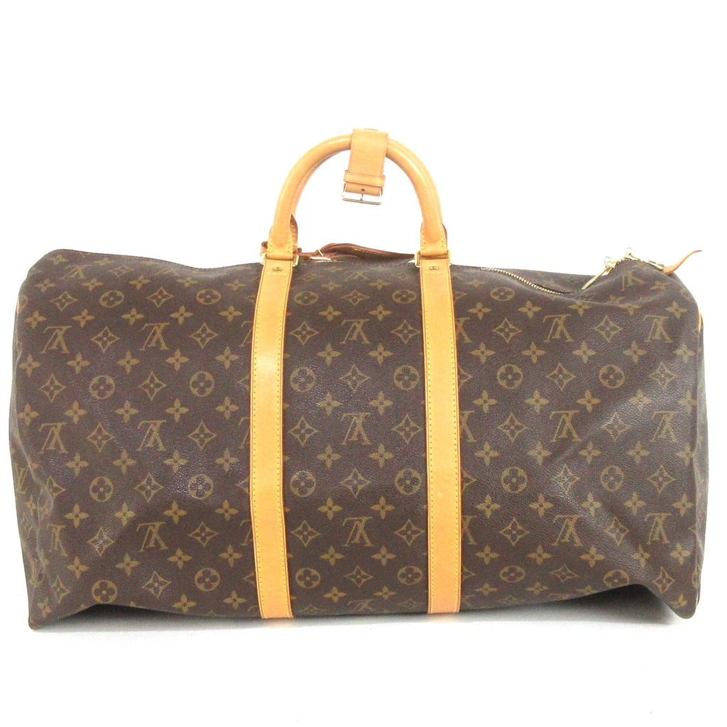 Louis Vuitton Keepall 55  Canvas Travel Bag ()