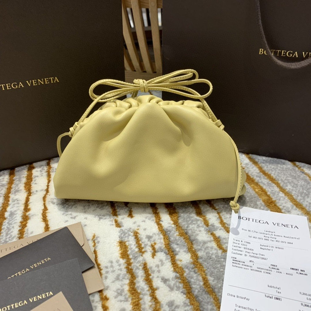 GLAMI Mini Pouch For Women 8.6in/22cm In Yellow