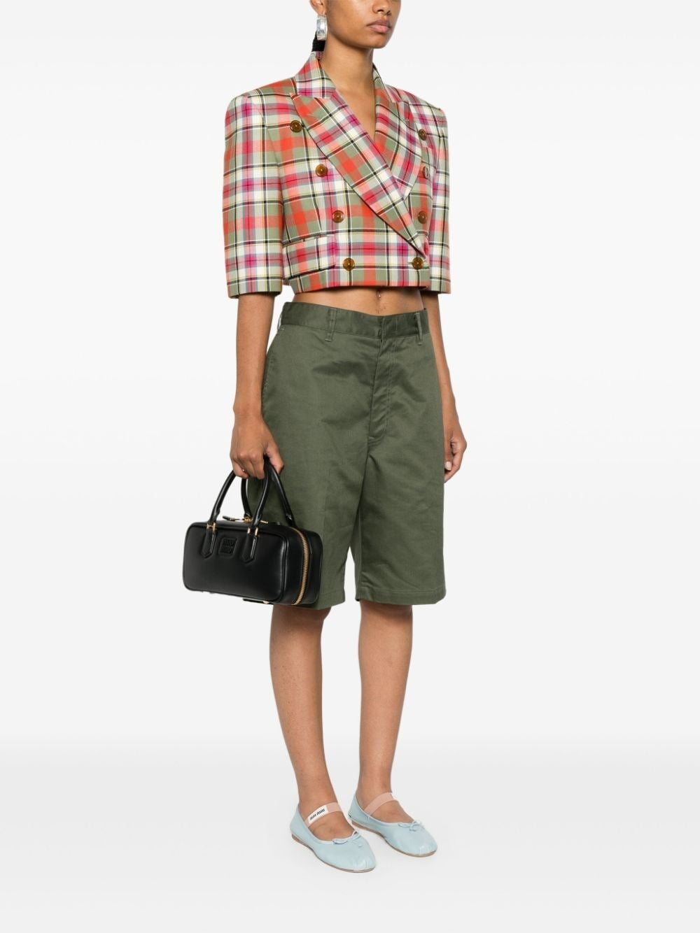 Miu Miu Women Arcadie Leather Bag M Ampio