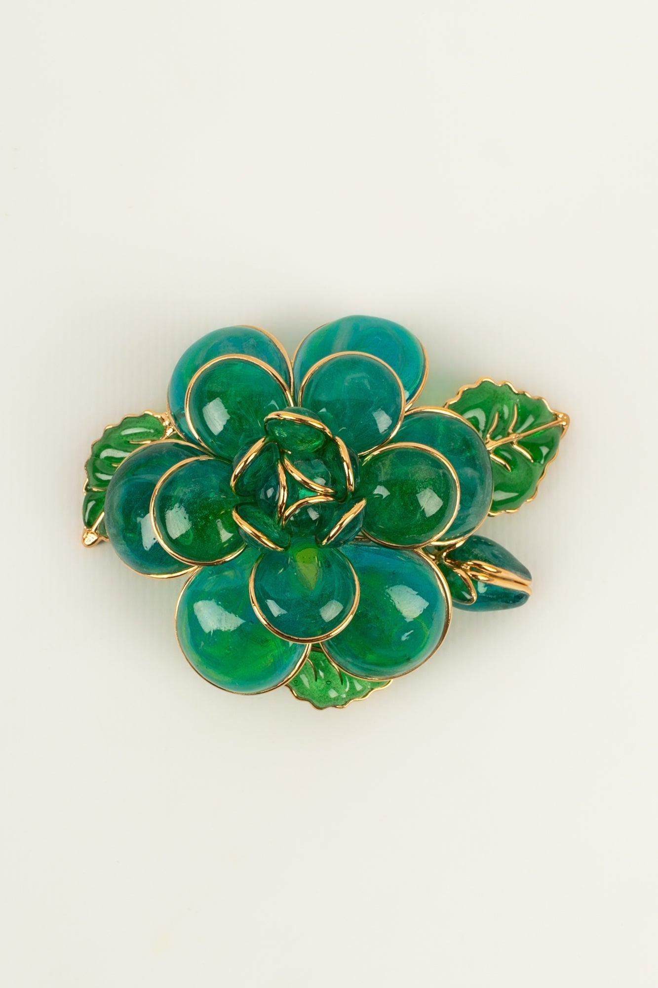 Broche / pendentif fleur Augustine
