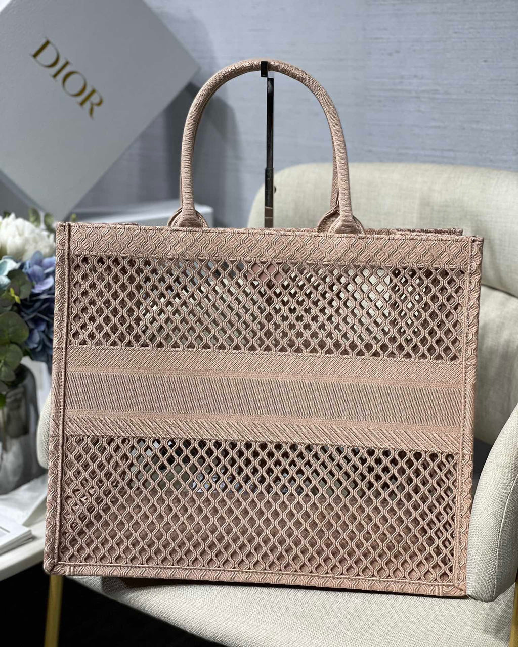 GLAMI Large Book Tote Pink, For Women, WomenÃ¢â‚¬â„¢s Handbags 16.5in/42cm CD