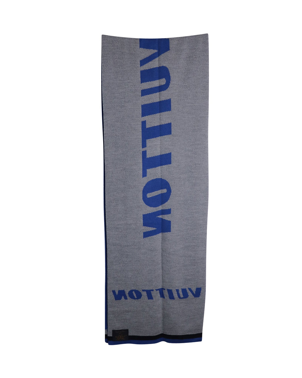 Louis Vuitton Forward Scarf in Blue Wool
