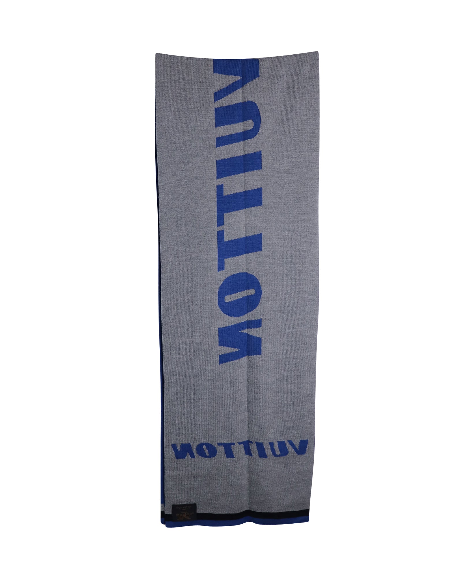 Louis Vuitton Forward Scarf in Blue Wool