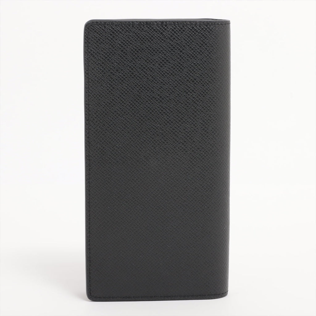 Louis Vuitton Taiga Portefolio Braza M30285 Noneir   Wallet
