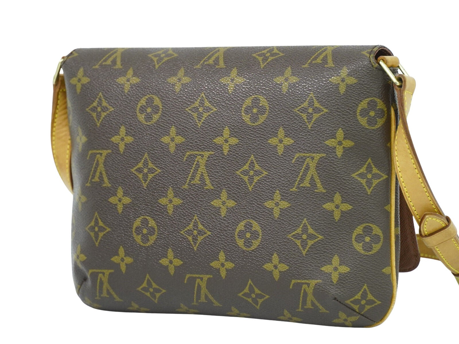 Louis Vuitton Musette Tango  Canvas Shoulder Bag