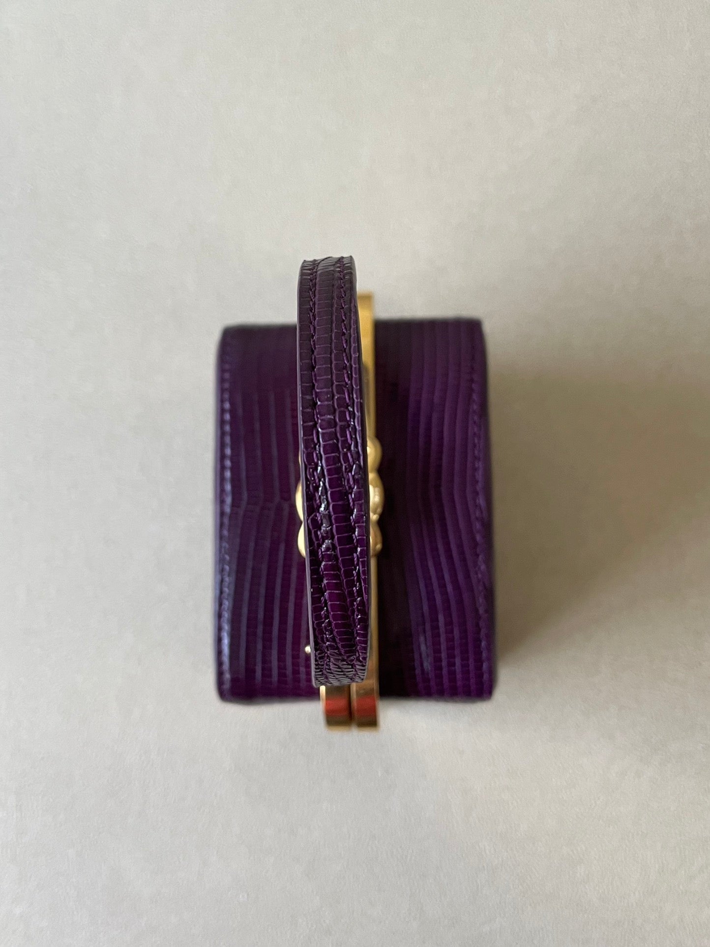 GLAMI Triomphe MinauGLAMIere In Lizard Violet For Women 4in/10cm