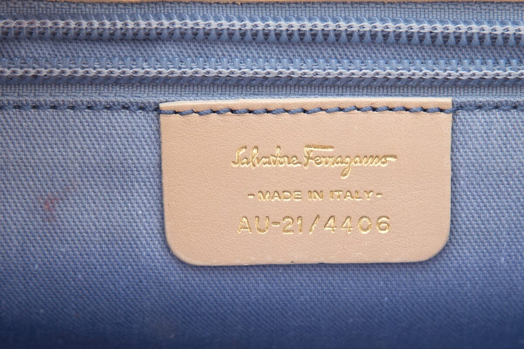 Salvatore Ferragamo Monica Gancini Shoulder Handbag