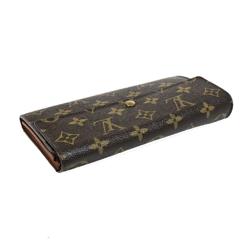Louis Vuitton Porte Monnaie Cit  Canvas Wallet