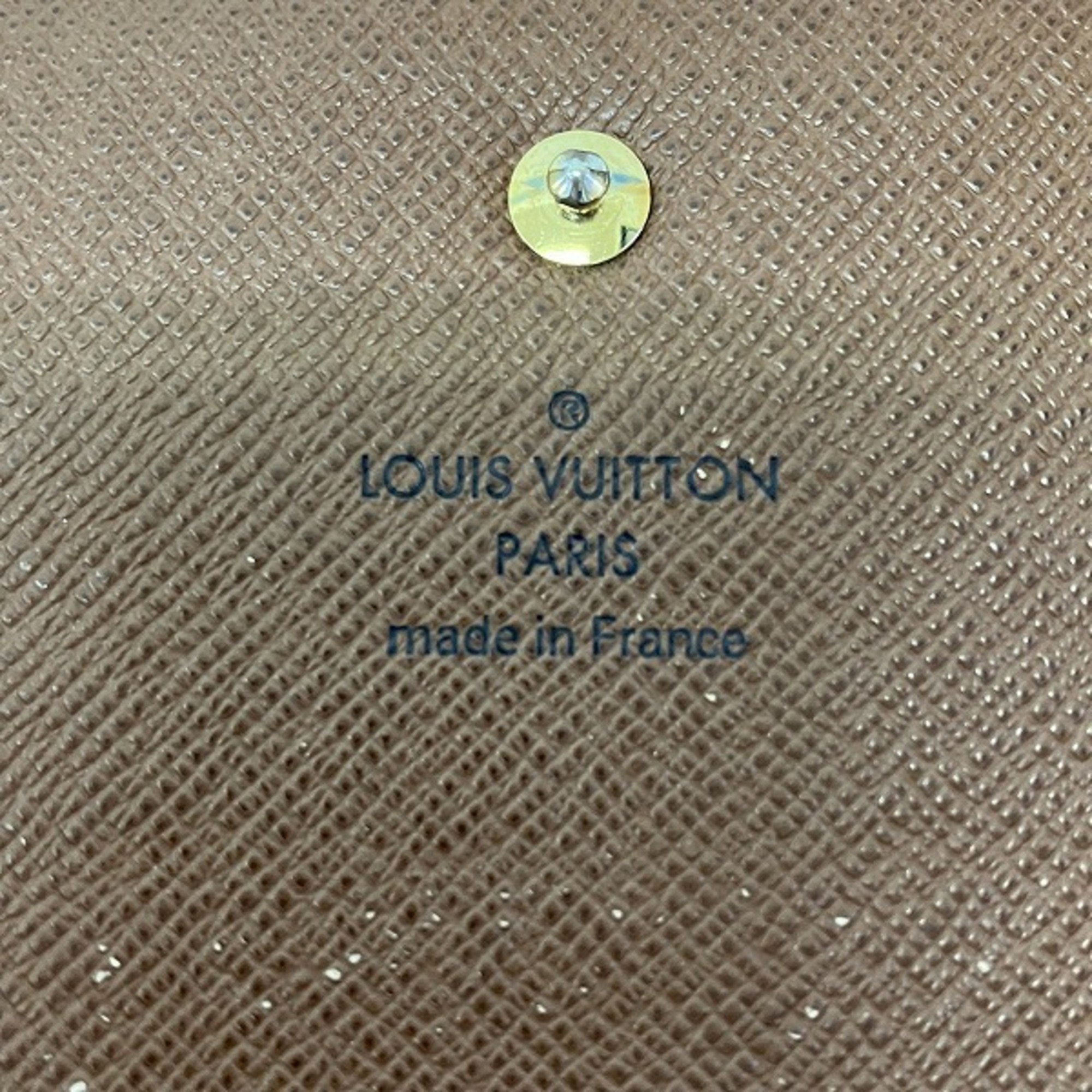Louis Vuitton Sarah  Canvas Wallet  ()
