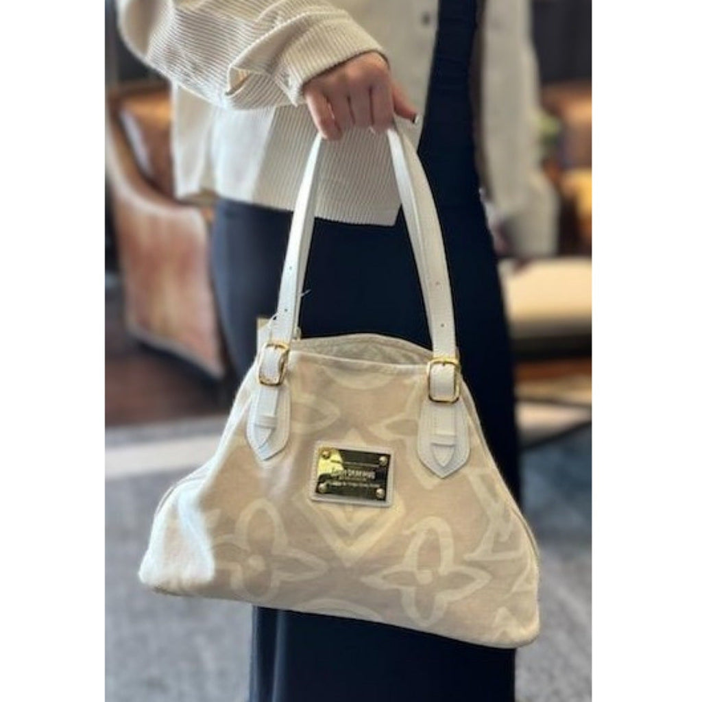 Louis Vuitton Limited Edition Beige Tahitienne Cabas Bag