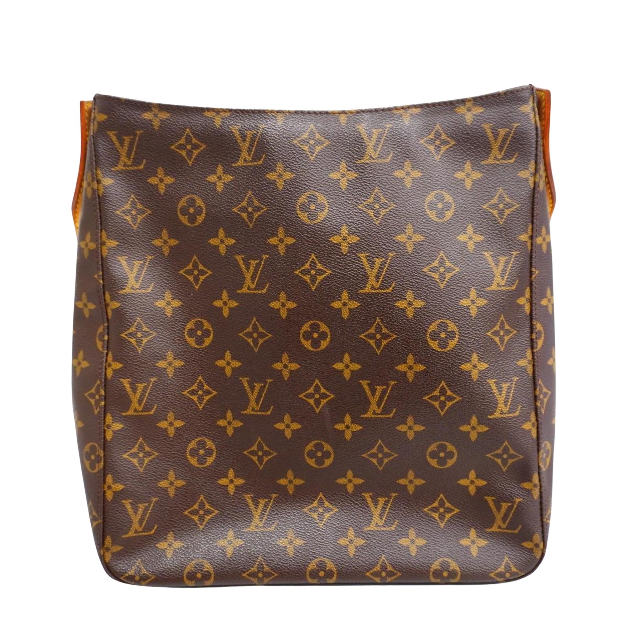 Louis Vuitton Looping Gm  Canvas Shopper Bag ()