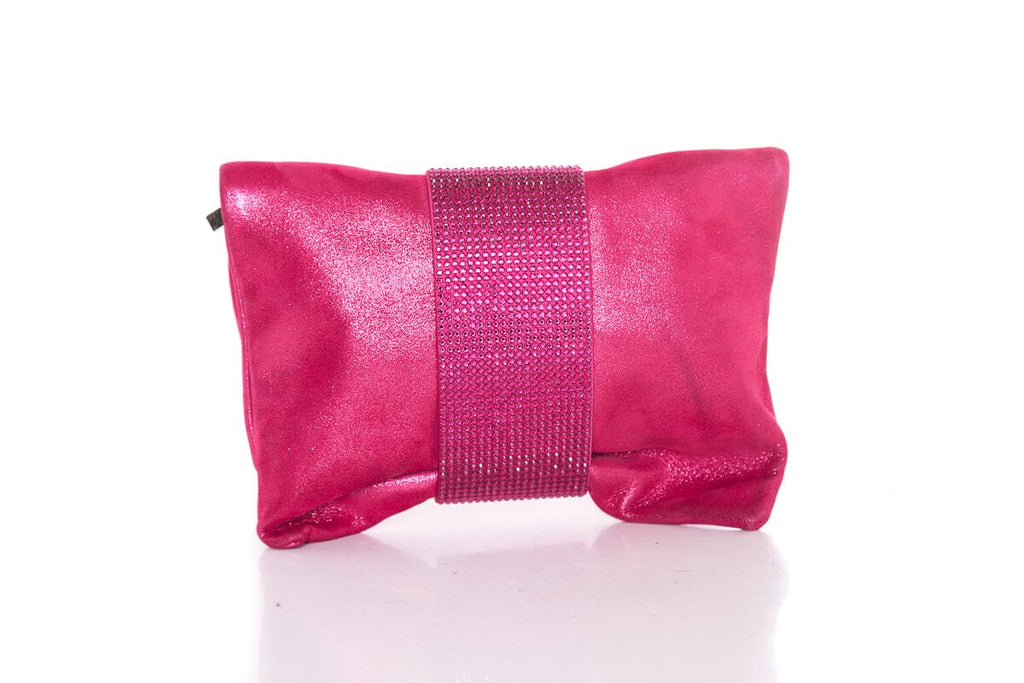 Jimmy Choo Pink Crystal Detail  Handbag