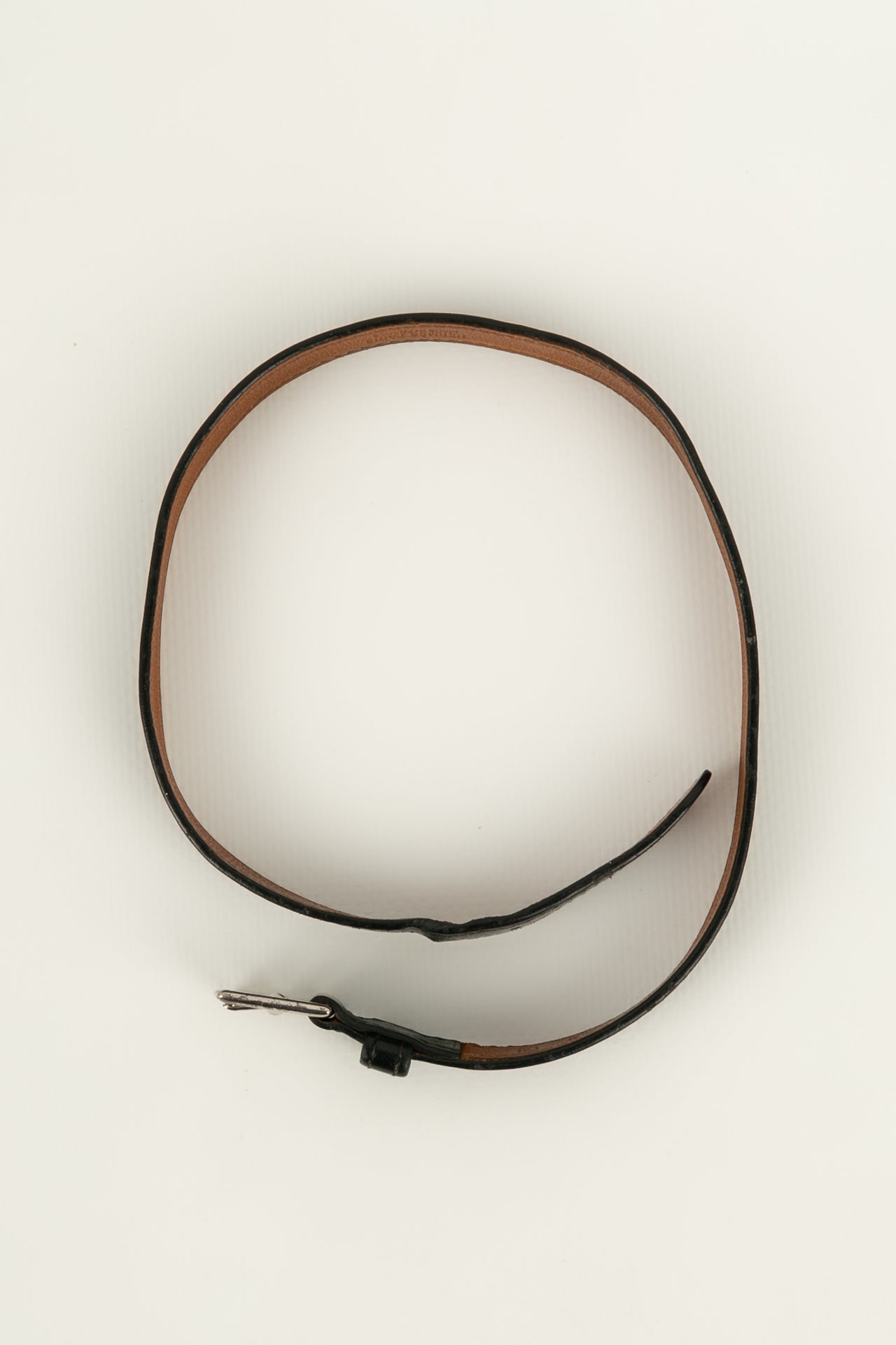 Bracelet / collier en cuir HermÃƒÆ’Ã‚Â¨s