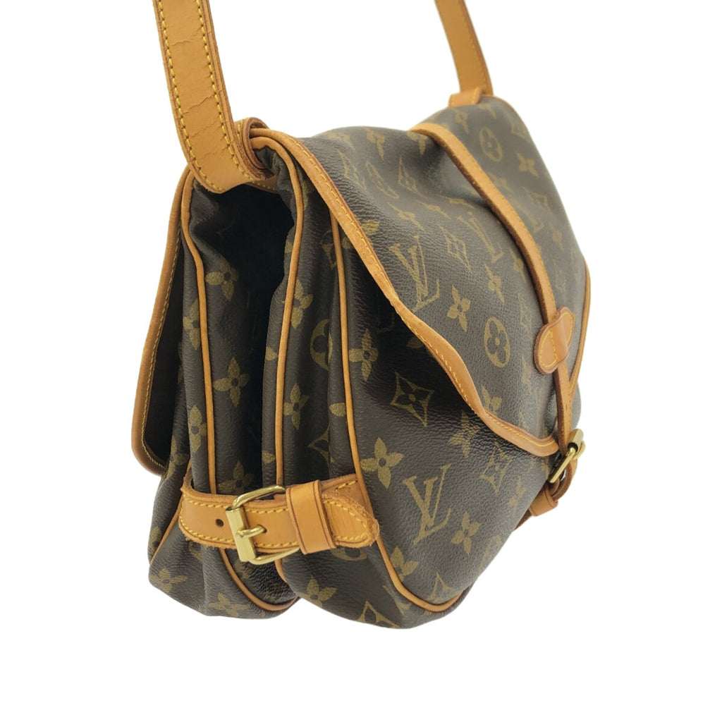 Louis Vuitton Saumur 30  Canvas Shoulder Bag ()