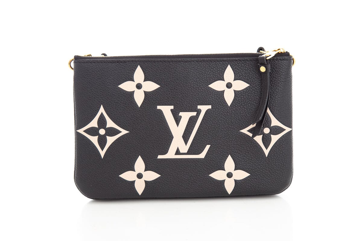 Louis Vuitton Black Bicolor Multi Pouchette Handbag