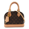 Louis Vuitton ALMA BB Shoulder Bag Shoulder Bag PVC Coated Canvas Monogram  Brown M53152