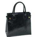 GUCCI Hand Bag Enamel Black 000 1046 0503 60024
