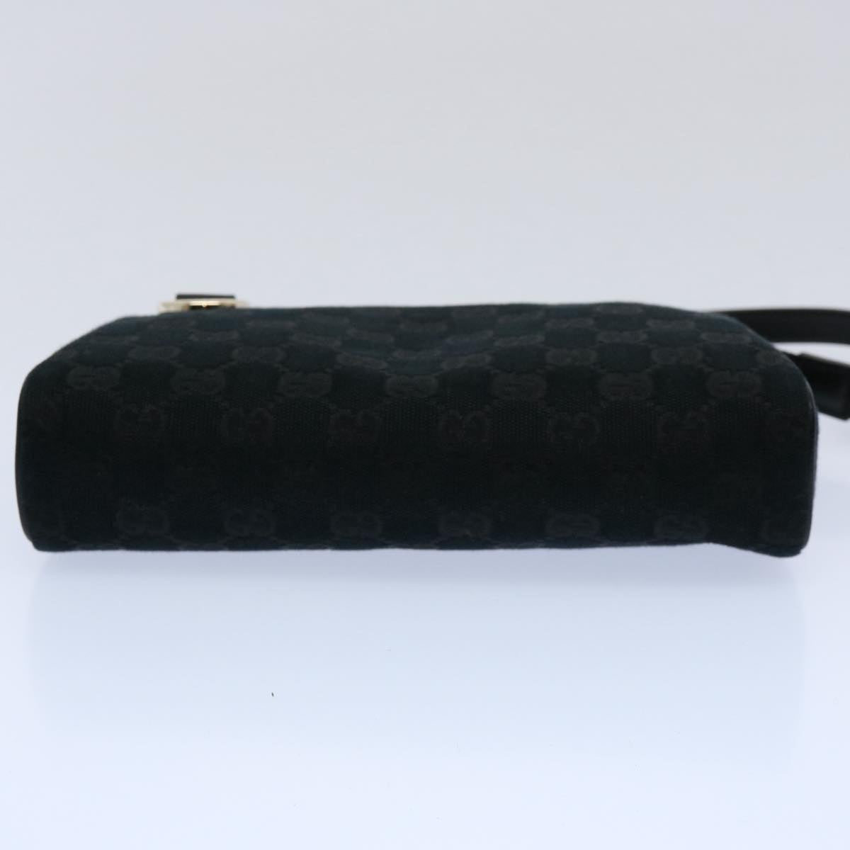 GUCCI GG Canvas Pouch Black 145750 60060A