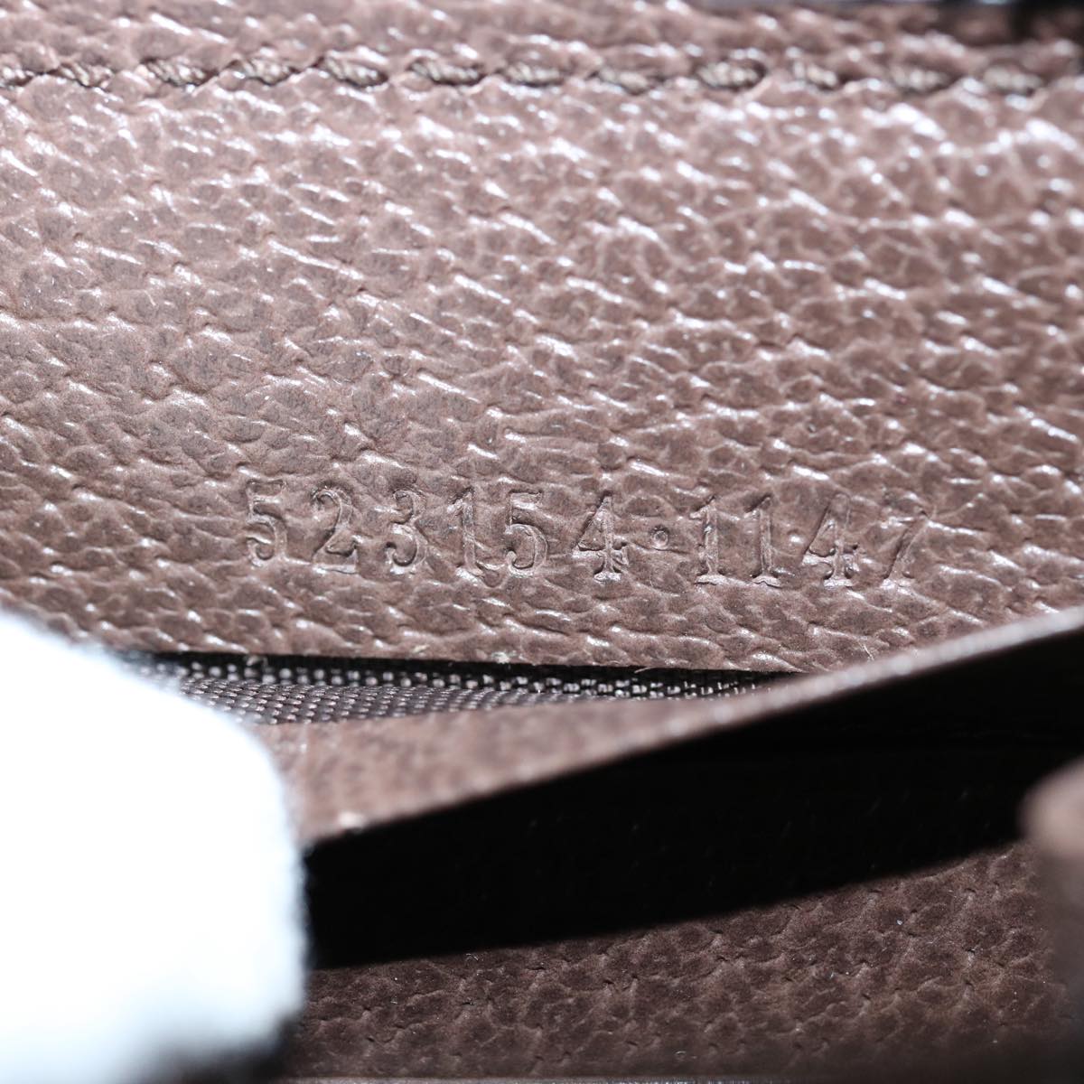 GUCCI GG Offdia Web Sherry Line Long Wallet Beige Red Green 523154 60075S