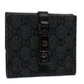 GUCCI GG Canvas Jackie Wallet Navy 05474 60080A