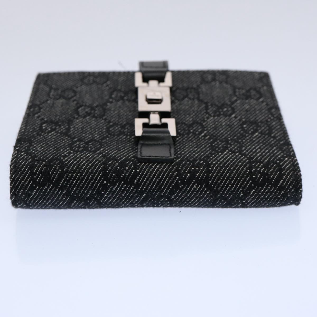 GUCCI GG Canvas Jackie Wallet Navy 05474 60080A