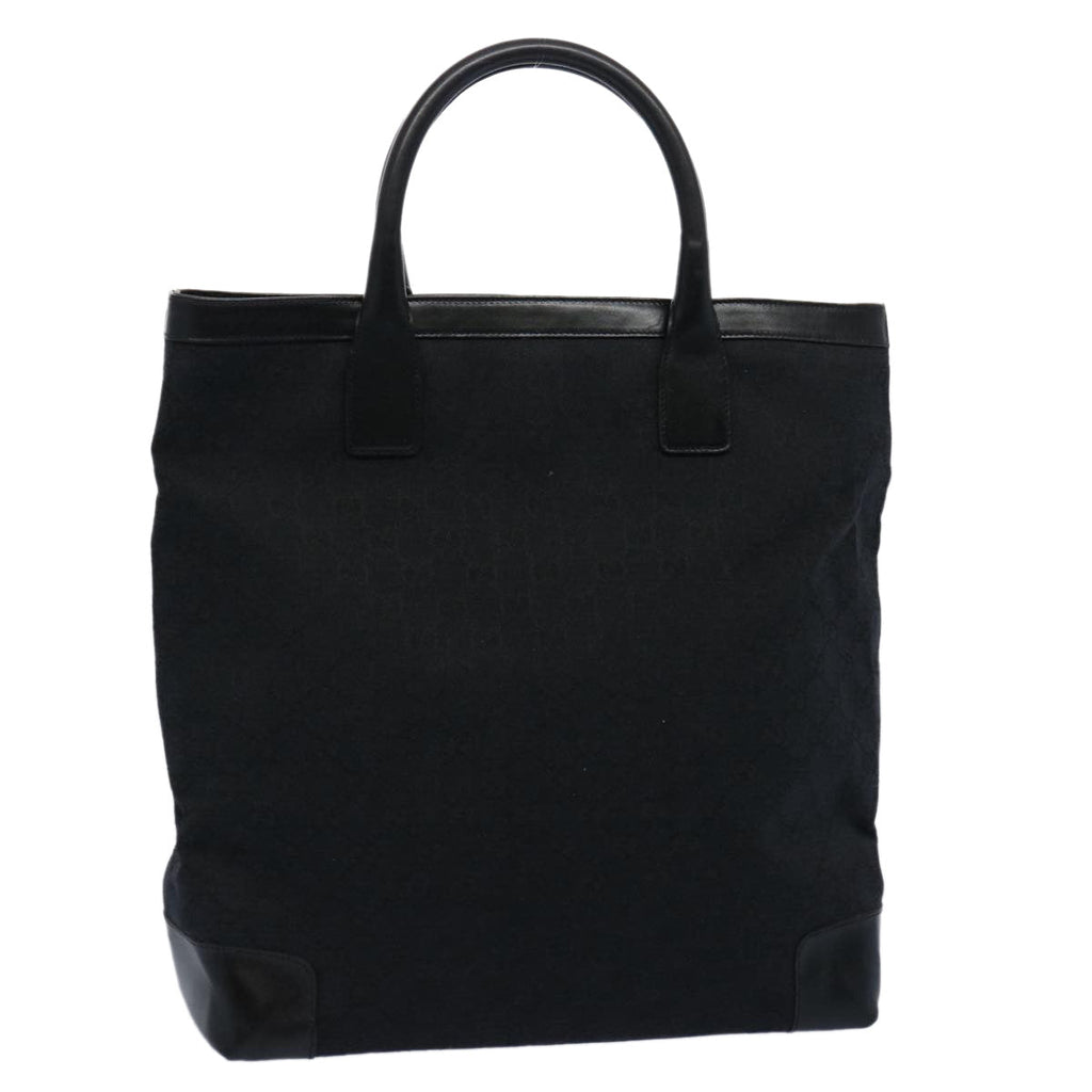 GUCCI GG Canvas Hand Bag Black 001 1098 60092