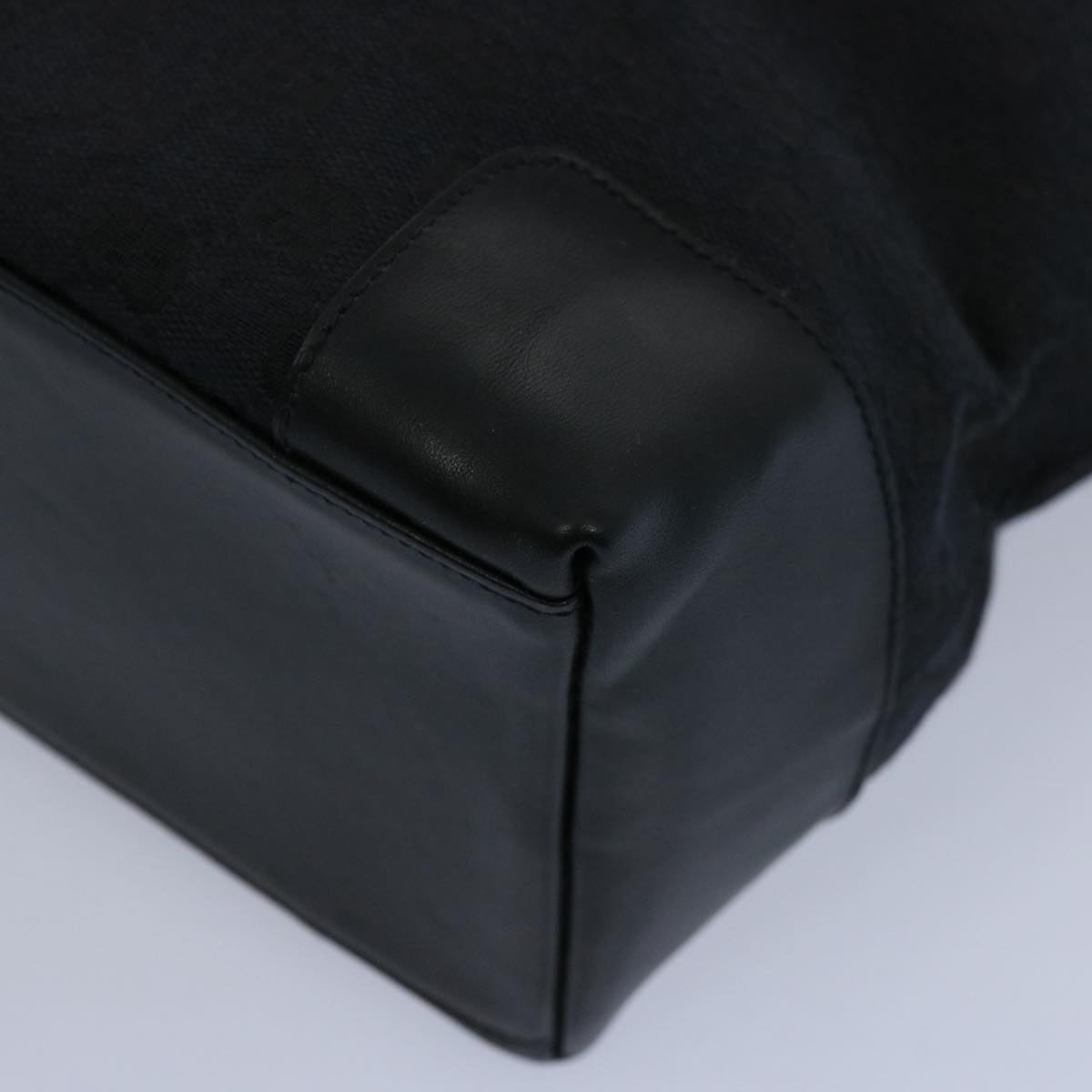 GUCCI GG Canvas Hand Bag Black 001 1098 60092