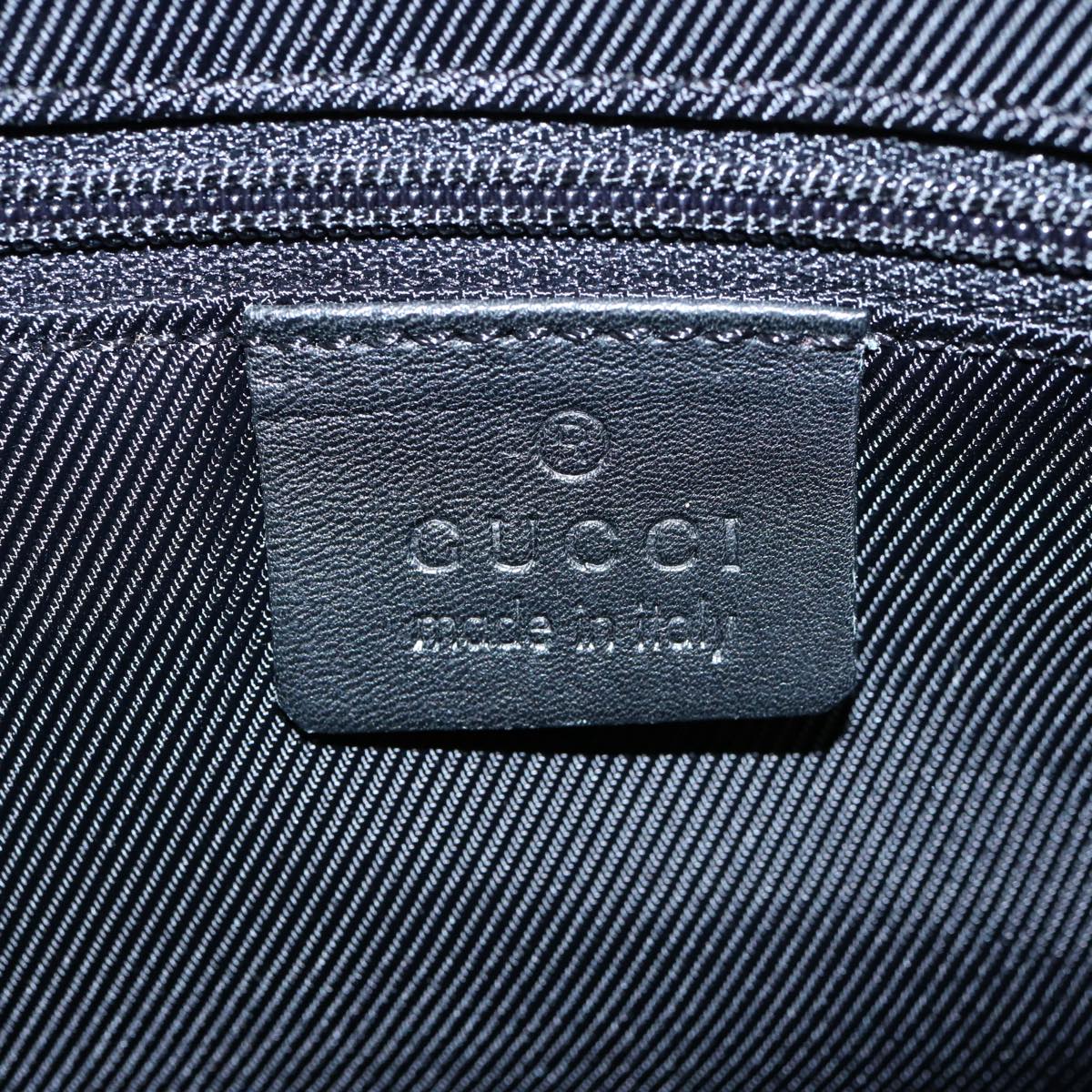 GUCCI GG Canvas Hand Bag Black 001 1098 60092