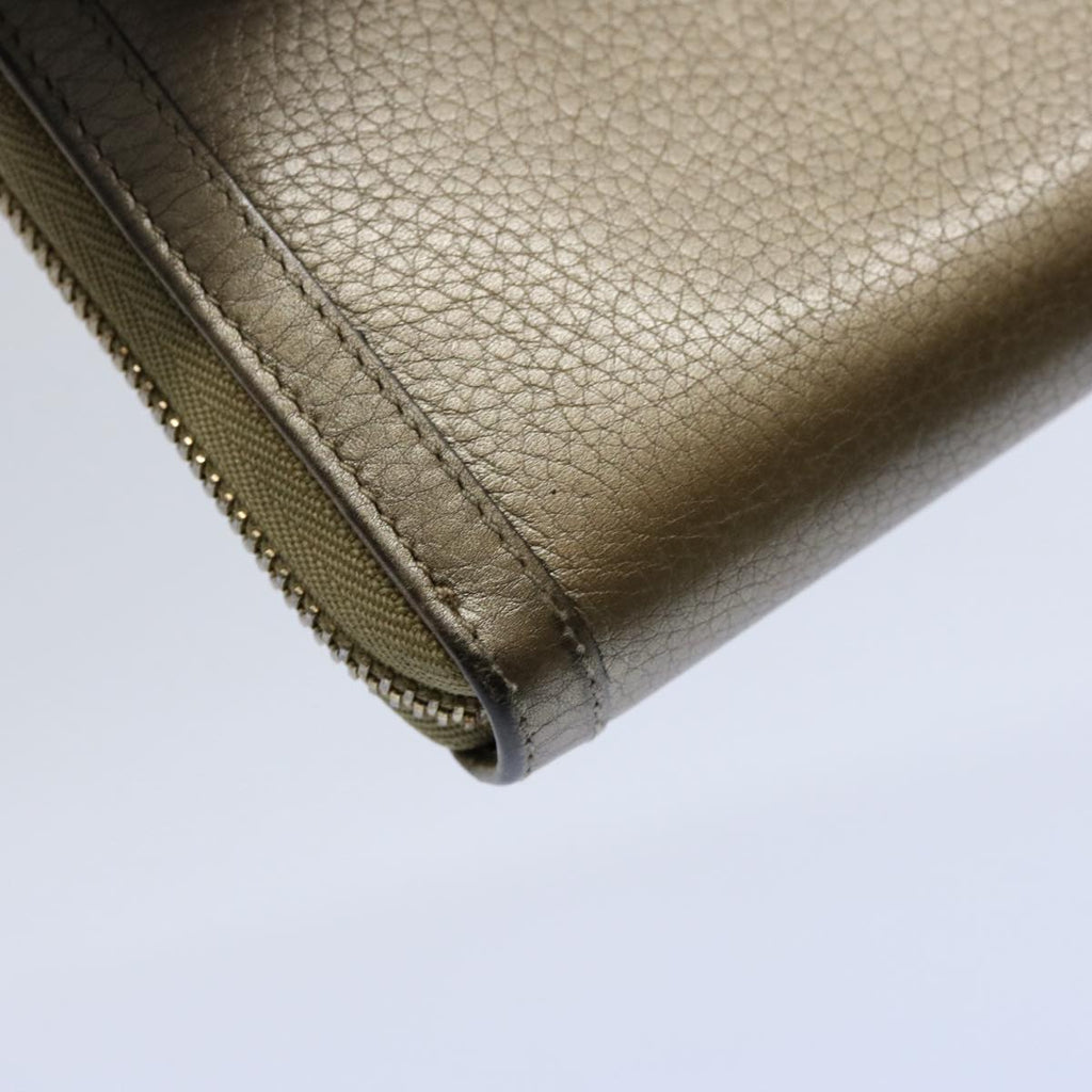 GUCCI Long Wallet Leather Gray 269991 60099