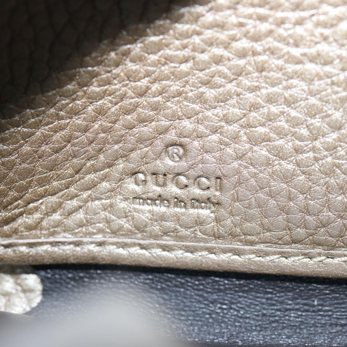 GUCCI Long Wallet Leather Gray 269991 60099