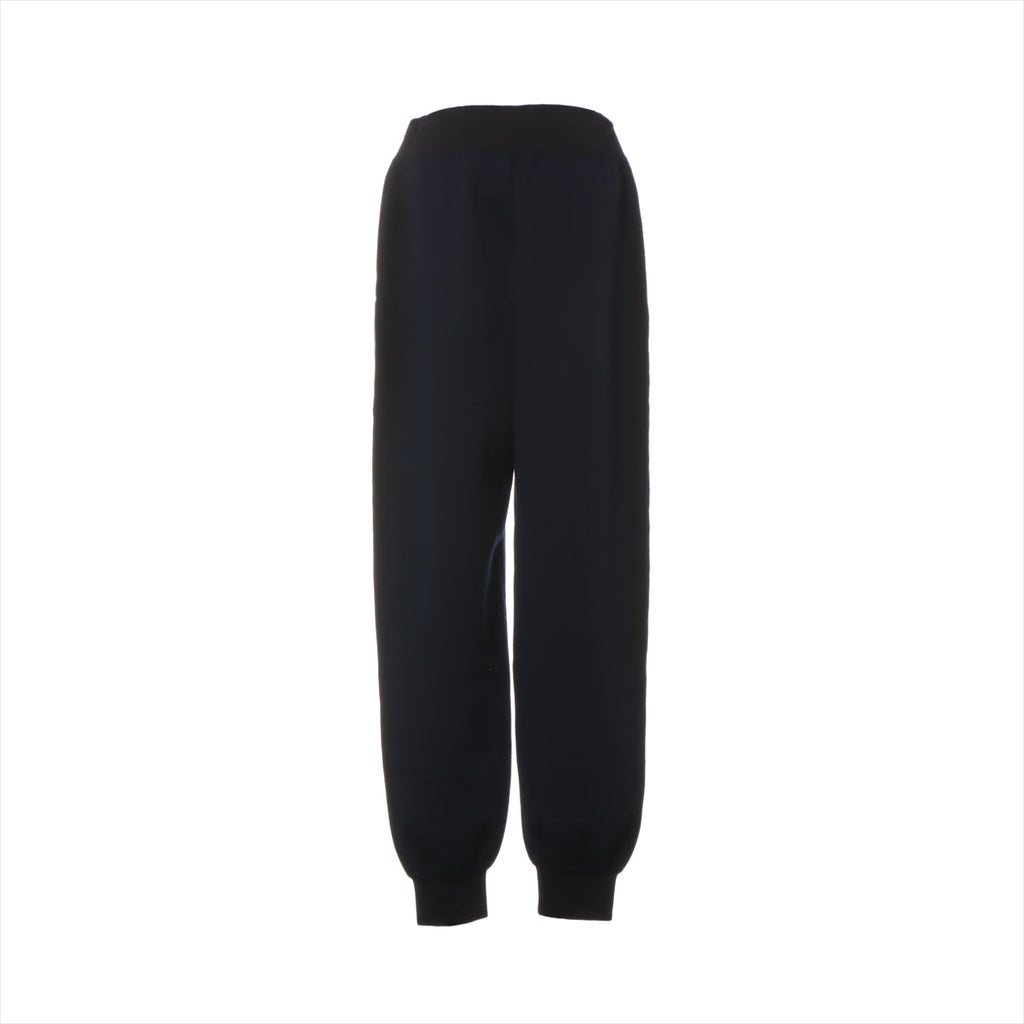 Louis Vuitton 20AW Cotton x Wool Track Pants L  Black RW202B e Materials Monogram