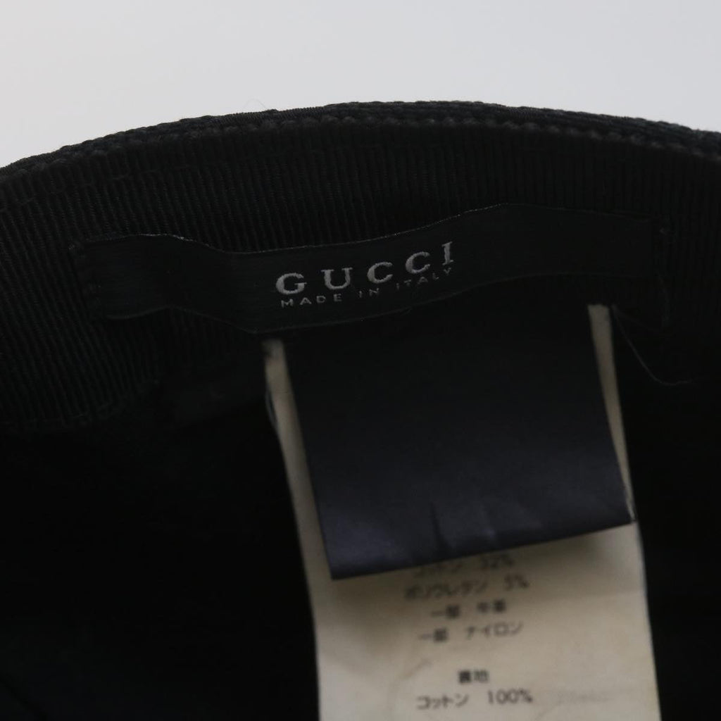 GUCCI GG Canvas Web Sherry Line Cap L Size Red Black Green 200035 60126