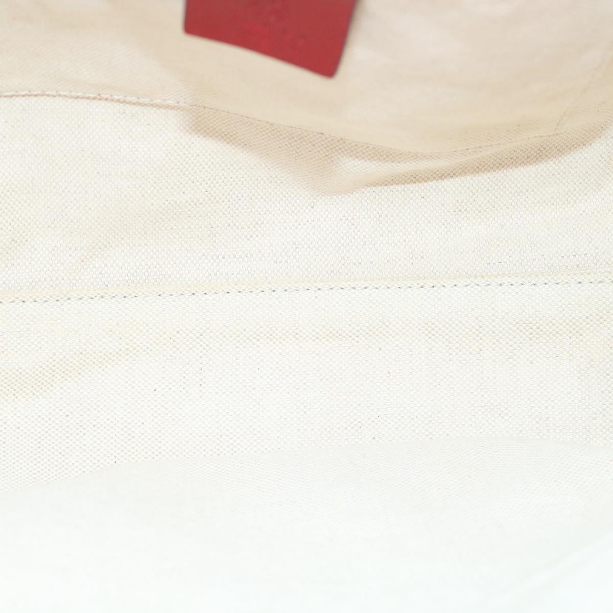 GUCCI Micro GG Canvas Hand Bag Nylon Red 284721 60139