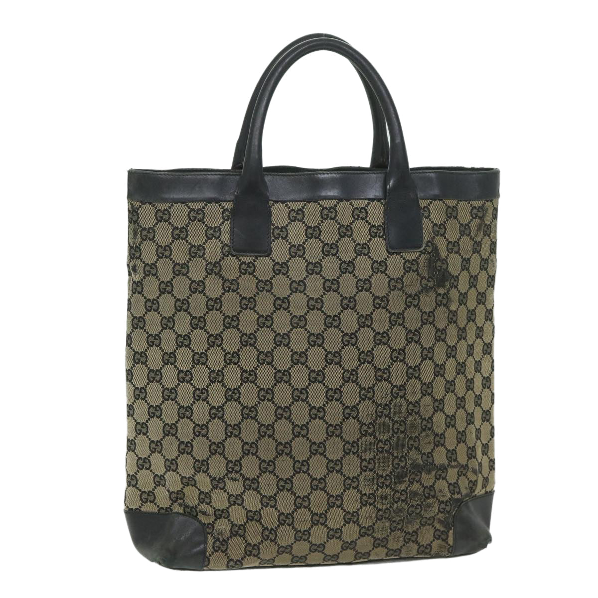 GUCCI GG Canvas Tote Bag Beige 002 1121 2123 60143
