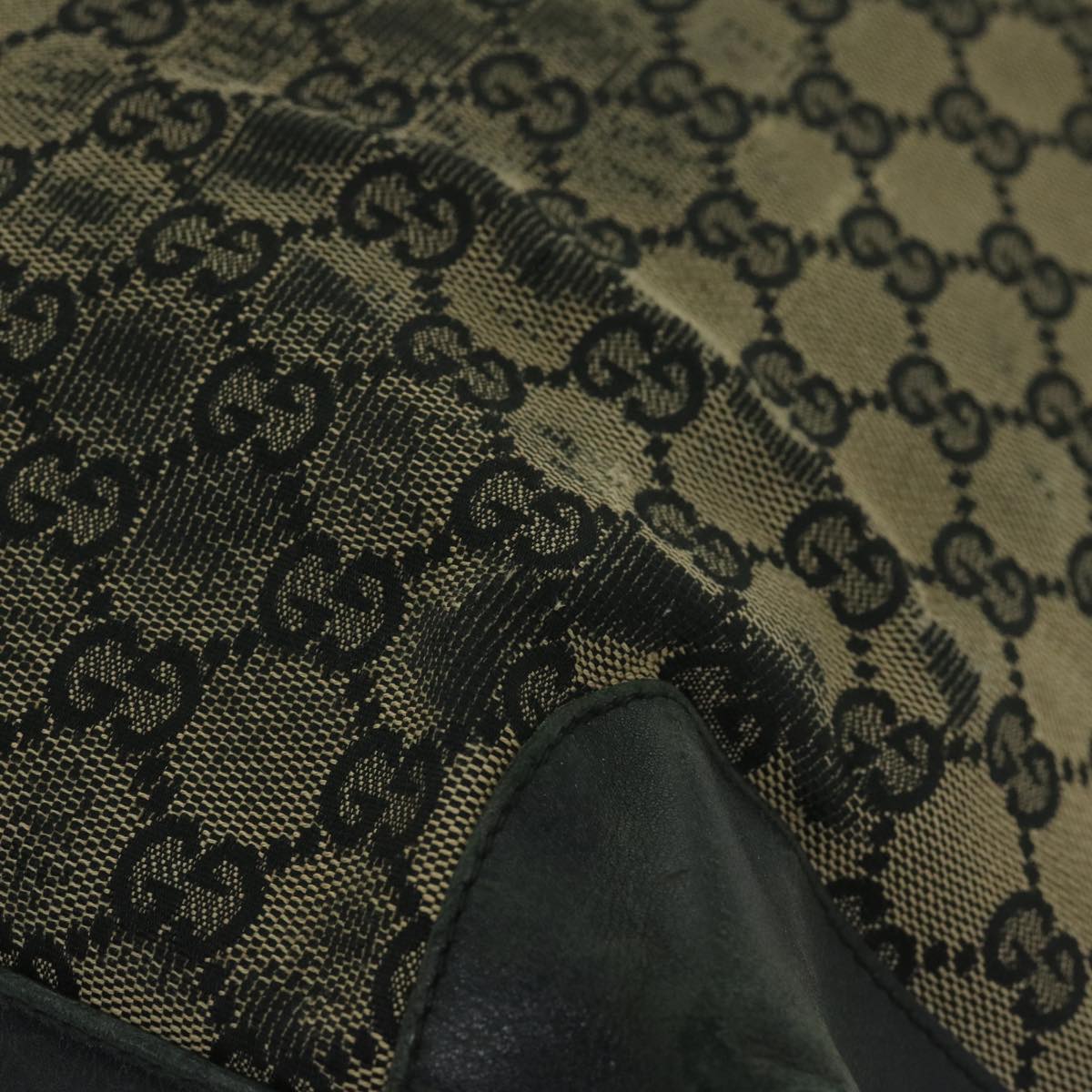 GUCCI GG Canvas Tote Bag Beige 002 1121 2123 60143