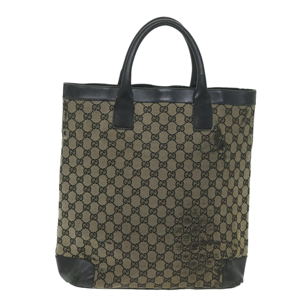 GUCCI GG Canvas Tote Bag Beige 002 1121 2123 60143