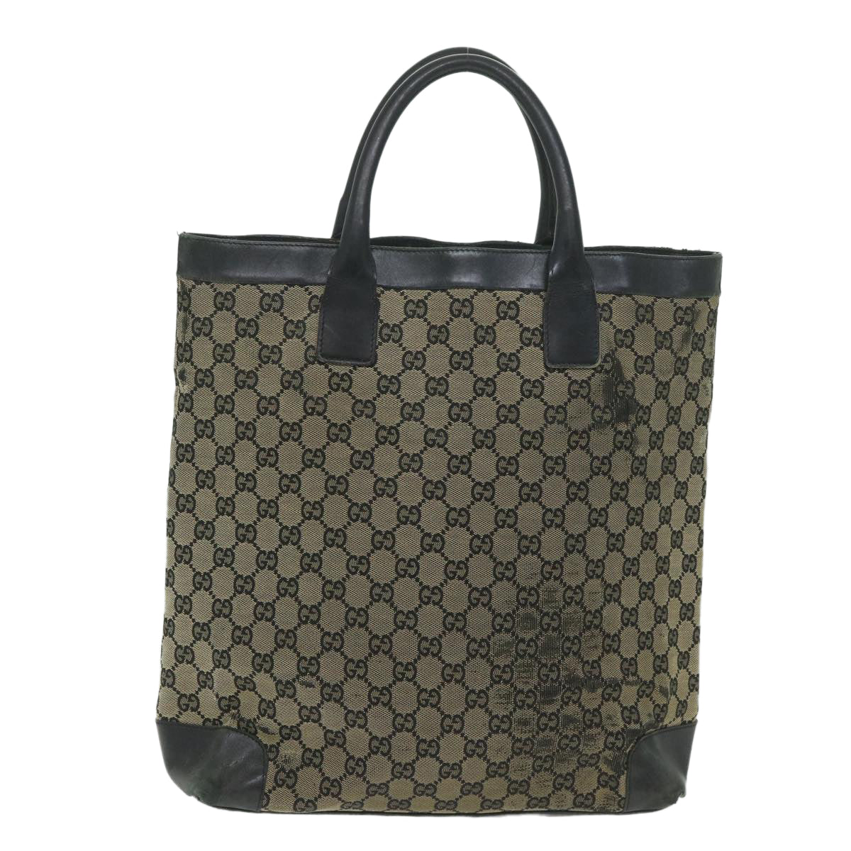 GUCCI GG Canvas Tote Bag Beige 002 1121 2123 60143