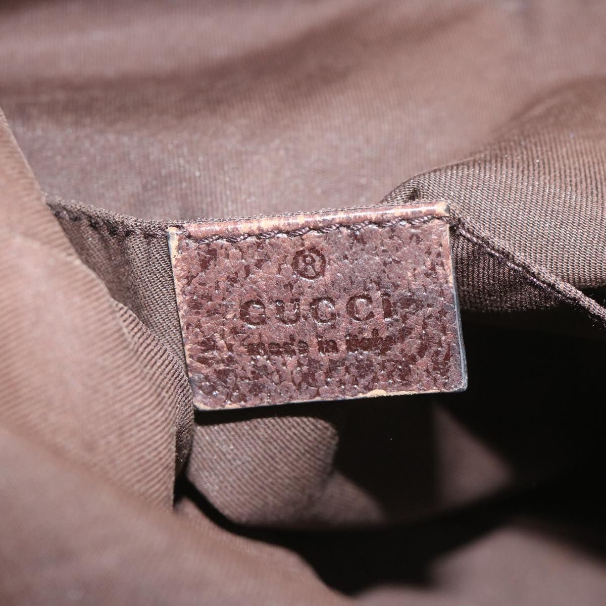 GUCCI GG Canvas Web Sherry Line Tote Bag Beige Red Green 189669 60144