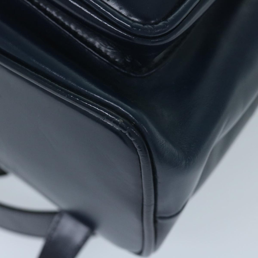 GUCCI Bamboo Backpack Enamel Navy 003 2058 0016 5 60145