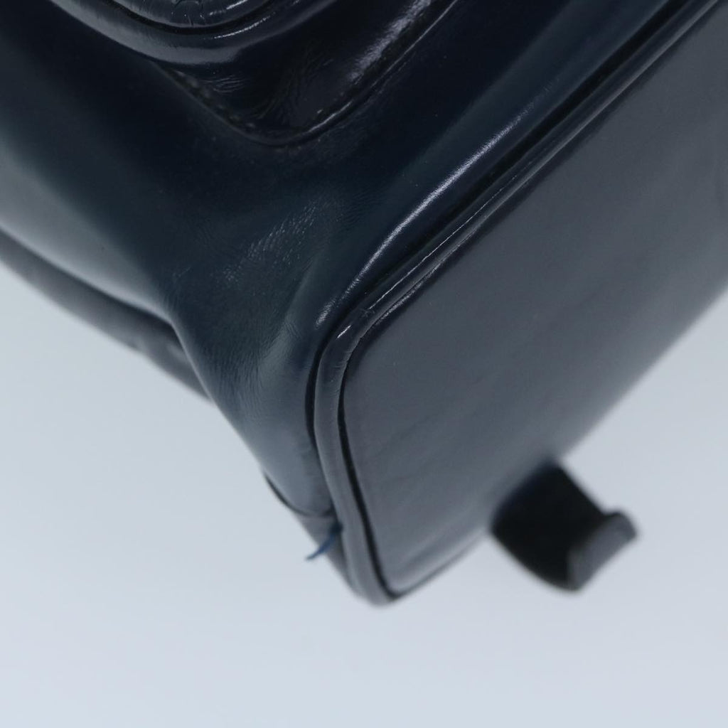 GUCCI Bamboo Backpack Enamel Navy 003 2058 0016 5 60145