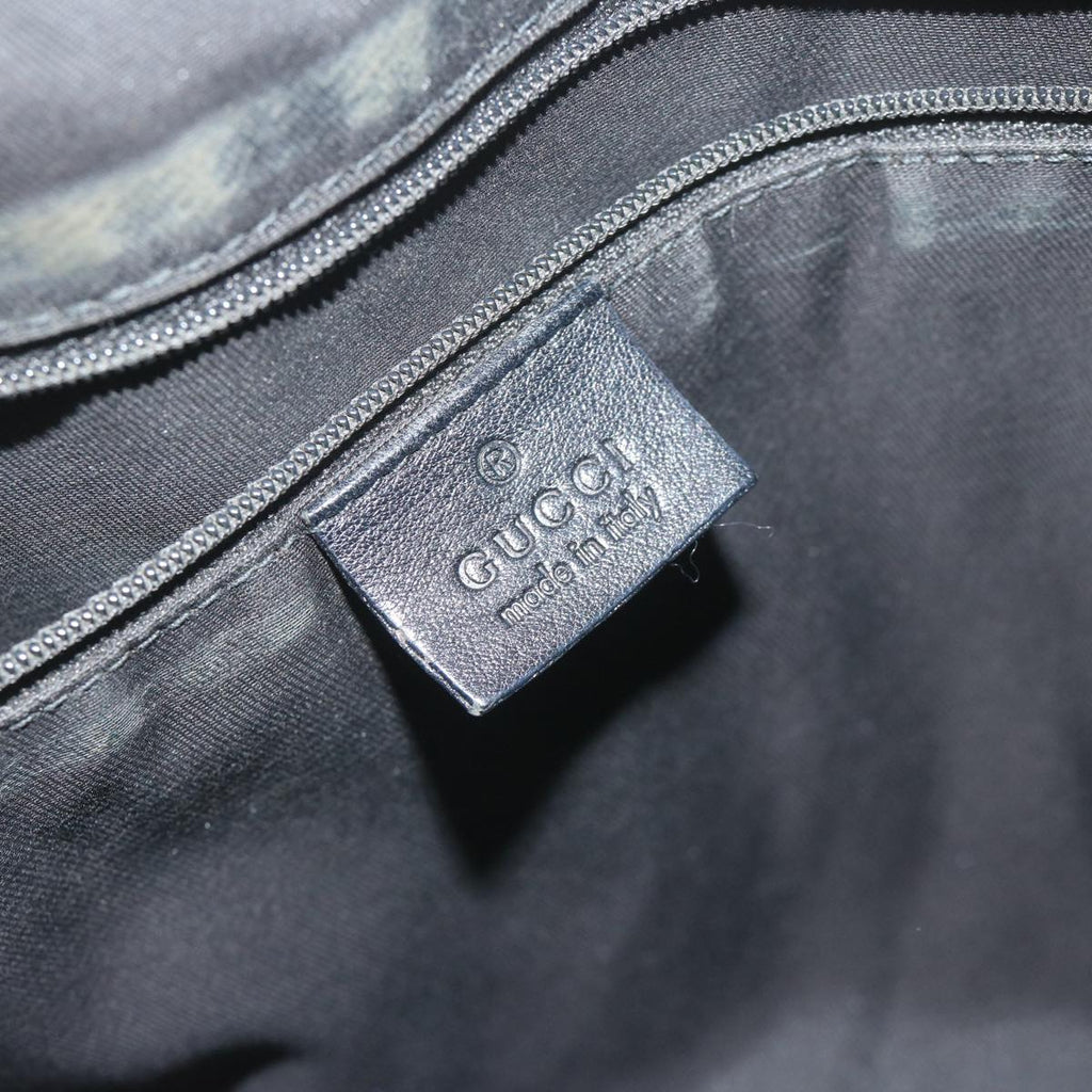 GUCCI GG Canvas Tote Bag Black 211944 60147