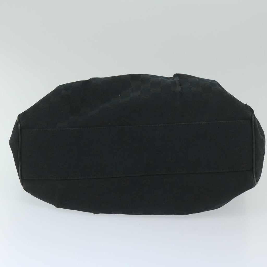 GUCCI GG Canvas Tote Bag Black 211944 60147