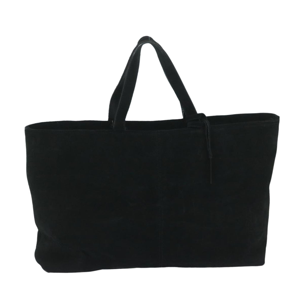 GUCCI Tote Bag Suede Leather Black 002 2113 0476 60148
