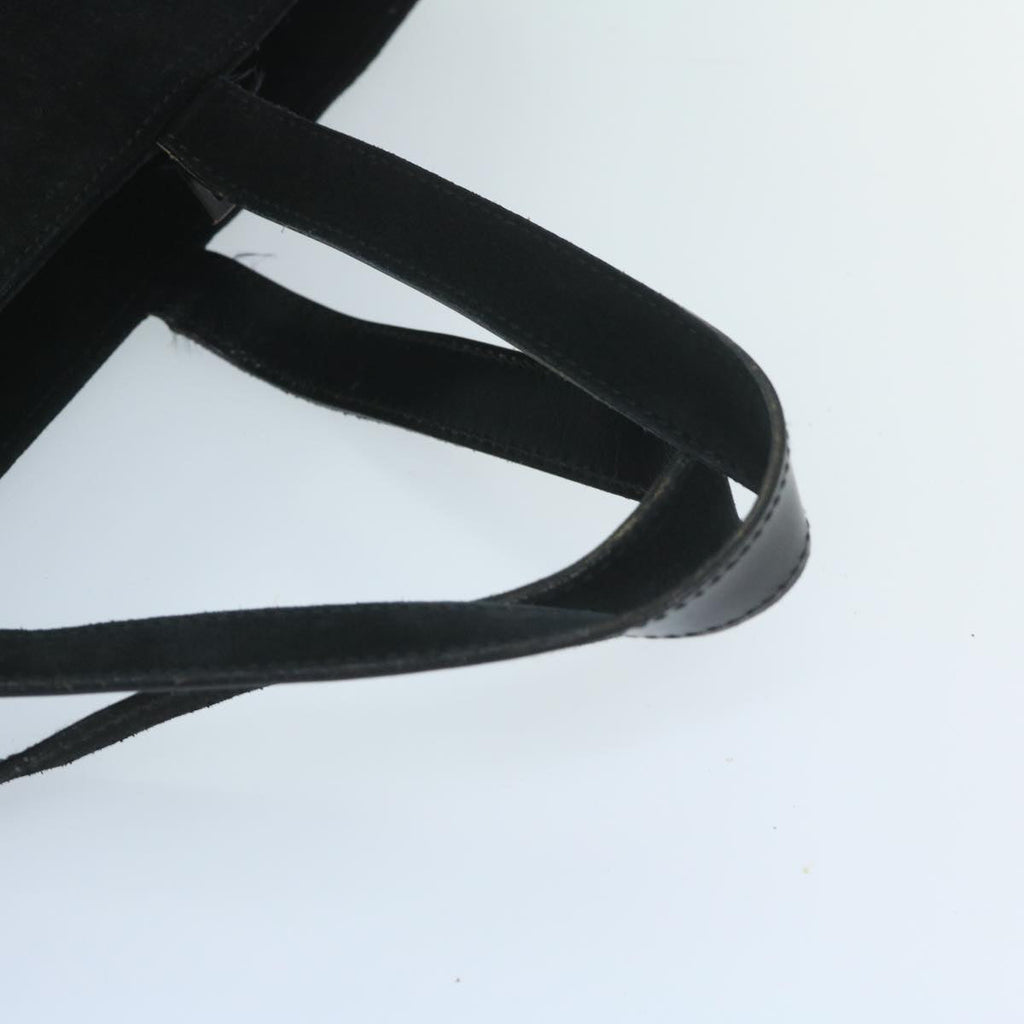 GUCCI Tote Bag Suede Leather Black 002 2113 0476 60148
