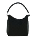 GUCCI GG Canvas Shoulder Bag Nylon Black 60150