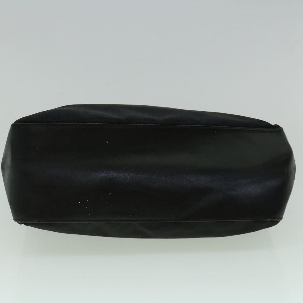 GUCCI GG Canvas Shoulder Bag Nylon Black 60150