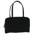GUCCI GG Canvas Tote Bag Black 90674 60151
