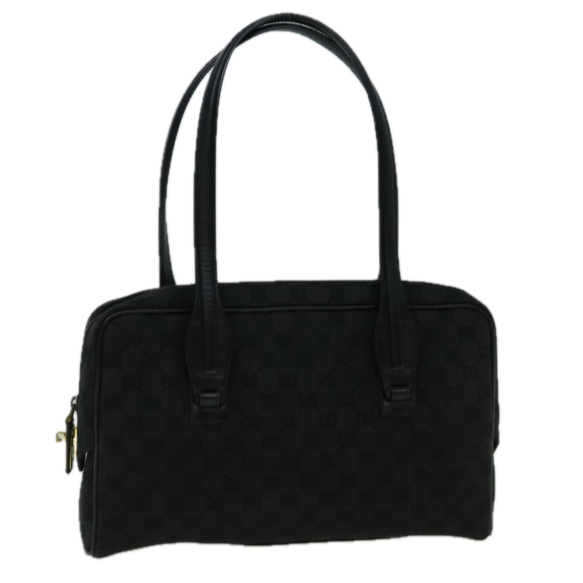 GUCCI GG Canvas Tote Bag Black 90674 60151
