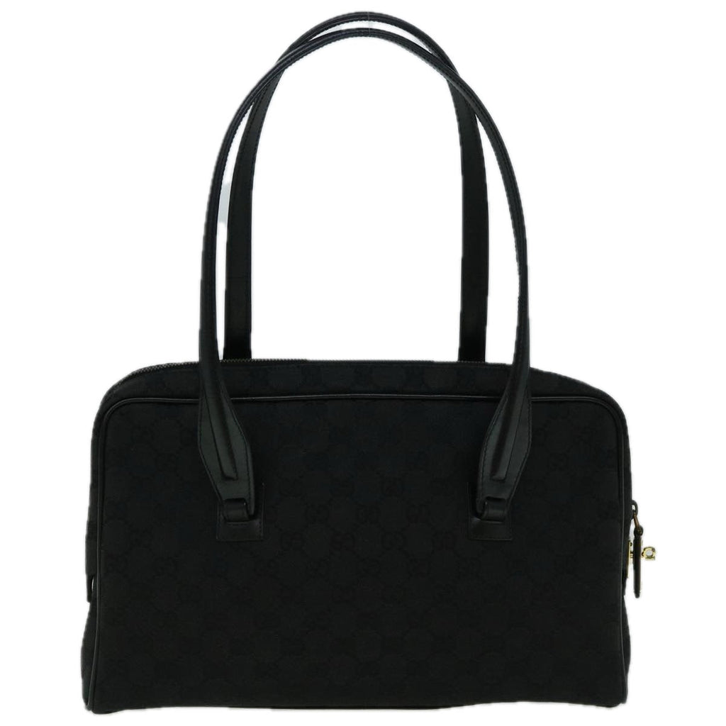 GUCCI GG Canvas Tote Bag Black 90674 60151